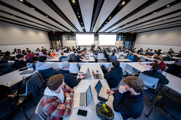 Students in classroom