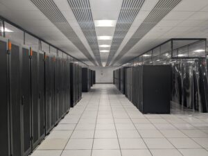 A photo of the ACB data center